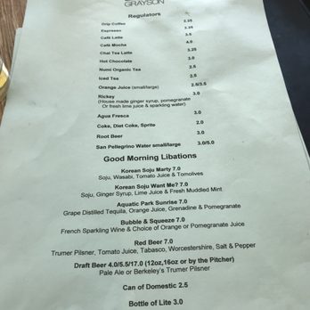900 Grayson - Menu - Breakfast & Brunch Near Me - Berkeley, California