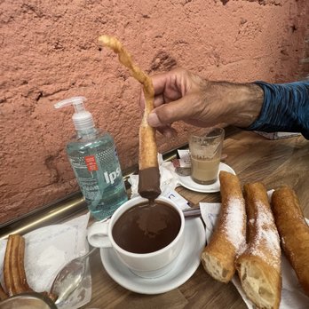 Xurrería Laietana - So delicious a little hard to find because it's a small business but very popular - Churros Near Me - Barcelona, B Xurrería Laietana - So delicious a little hard to find because it's a small business but very popular - Churros Near Me - Barcelona, B