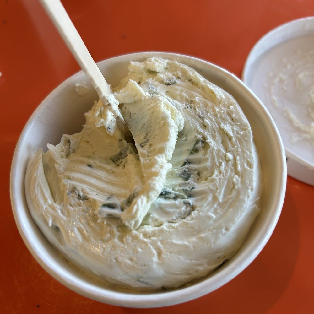 Scallion cream cheese Scallion cream cheese