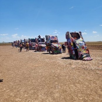 Cadillac Ranch - Be prepared...there's absolutely no way to get a shot w/o crowds in the background - Landmarks & Historical Buildings Near Me - Amarillo, Texas Cadillac Ranch - Be prepared...there's absolutely no way to get a shot w/o crowds in the background - Landmarks & Historical Buildings Near Me - Amarillo, Texas