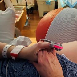 Wave's Embrace Doula Services - Sometimes, just your doula's hand to hold is enough at that moment.