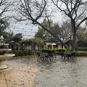 The Sanford House Inn - Beautiful patio - the rain and my lack of photography skills do not do it Justice. - Hotels Near Me - Arlington, Texas The Sanford House Inn - Beautiful patio - the rain and my lack of photography skills do not do it Justice. - Hotels Near Me - Arlington, Texas