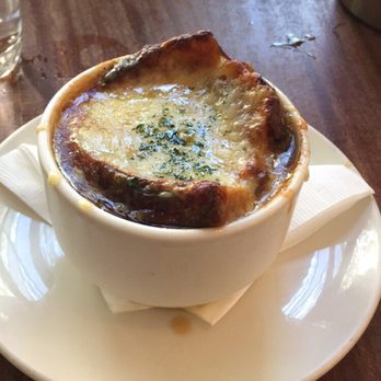 Tilikum Place Cafe - French Onion Soup Au Gratin - New American Near Me - Seattle, Washington