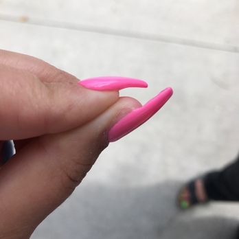 K3 Nails N Spa - overfilled edge, refuses to fix - Nail Salons Near Me - San Jose, California
