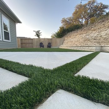Biltright Turf - After - Kyle helped me come up with this amazon design - Landscaping Near Me Biltright Turf - After - Kyle helped me come up with this amazon design - Landscaping Near Me