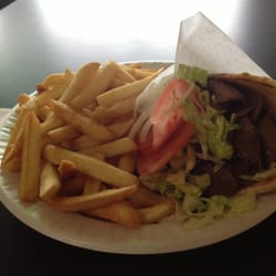 Greek To Go - Gyro value meal
