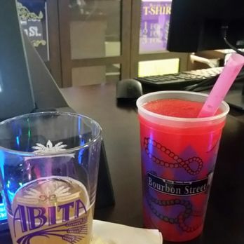 Bourbon Street - Blue Moon & Tropical Orange Daiquiri - Sports Bars Near Me - Las Vegas, Nevada Bourbon Street - Blue Moon & Tropical Orange Daiquiri - Sports Bars Near Me - Las Vegas, Nevada
