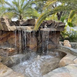 Clean Cut Brothers - Peaceful waterfall and koi pond.