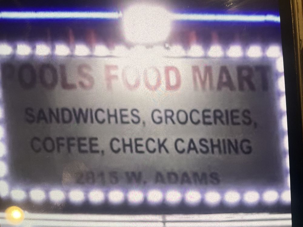 Pools Food Mart Logo
