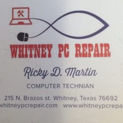Whitney PC Repair - Call us at 254-716-6497 for computer repair, web design, and SEO!