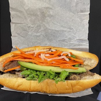 Bella Banh Mi Cafe - BBQ pork banh mi - Sandwiches Near Me - Honolulu, Hawaii