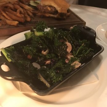 CookHouse - Wilted kale, mushroom, garlic - New American Near Me - Baltimore, Maryland