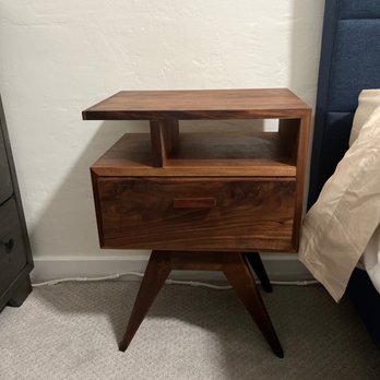 Moti Roma - Walnut nightstand - Furniture Stores Near Me - Los Angeles, California Moti Roma - Walnut nightstand - Furniture Stores Near Me - Los Angeles, California