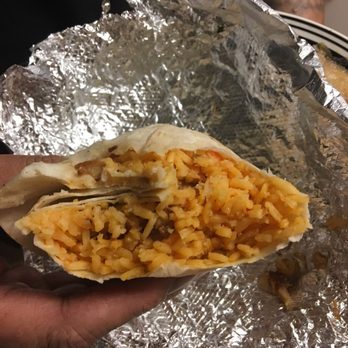 Tacos Giyo - Here's an example of the portion size of meat you will get in your burrito when you ask for extra meat and pay for extra meat - Mexican Near Me - Paramount, California Tacos Giyo - Here's an example of the portion size of meat you will get in your burrito when you ask for extra meat and pay for extra meat - Mexican Near Me - Paramount, California