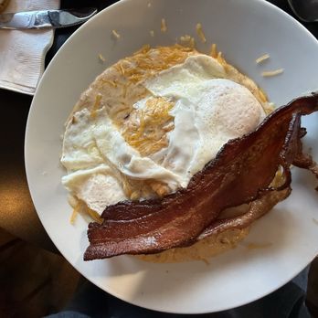 Bacco Cafe & Bistro - Biscuits and Gravy with eggs and bacon - Breakfast & Brunch Near Me - Seattle, Washington Bacco Cafe & Bistro - Biscuits and Gravy with eggs and bacon - Breakfast & Brunch Near Me - Seattle, Washington