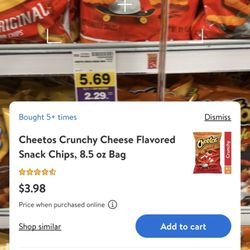 Price comparing with Walmart on chips. Huge price difference!