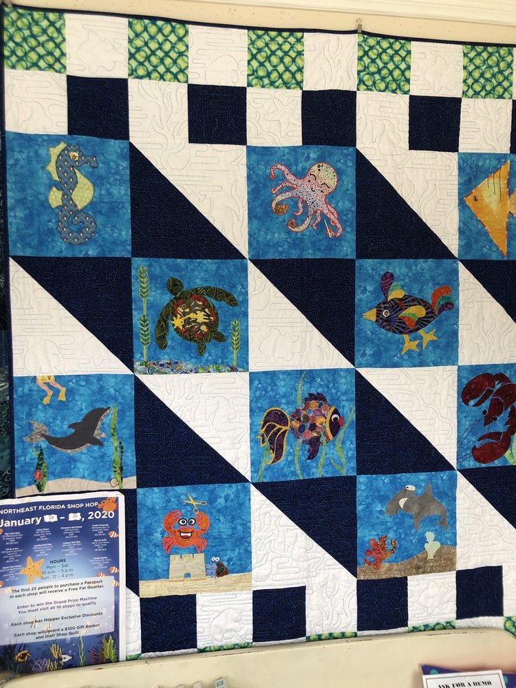 CINNAMON’S QUILT SHOPPE 4220 Hood Rd, Jacksonville, Florida Fabric