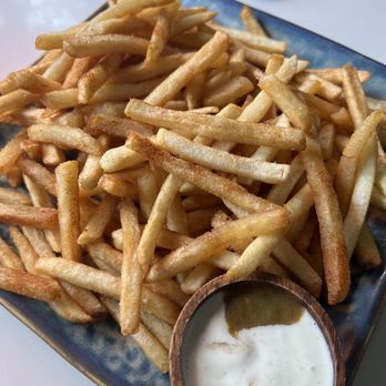 Chadon Beni - Fries, Hot sauce was 5/5 - Caribbean Near Me - Toronto, Ontario