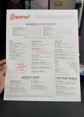 Menu photo 2 Snooze, an A.M. Eatery Laguna Niguel, CA