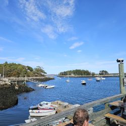 Five Islands Lobster - Outside dining  view