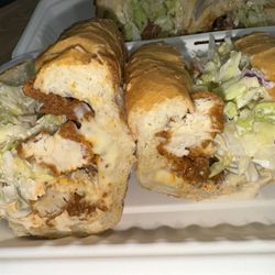Dig'n chicken - Nashville hot chicken sandwich