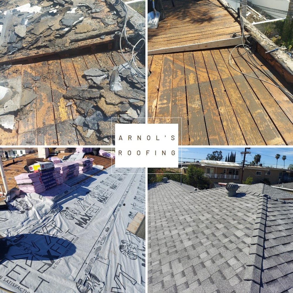 Slide of Arnol's Roofing