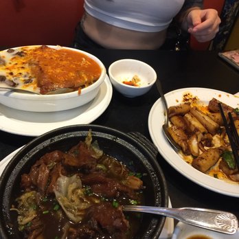 A+ Hong Kong Kitchen - Baked steak and pork chops over rice, braised beef steak with vegetables in a pot, rice rolls. - Cantonese Near Me - Seattle, Washington
