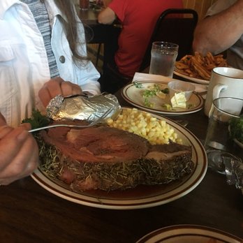 Frontier Bar & Supper Club - Prime Rib Dinner - Steakhouses Near Me - Shelby, Montana