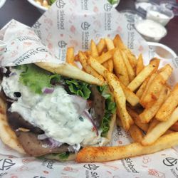 Sinbad International Market - Beef gyro. So good!!!