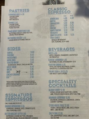Menu photo 4 The Stonehouse Café Seattle, WA Menu photo 4 The Stonehouse Café Seattle, WA
