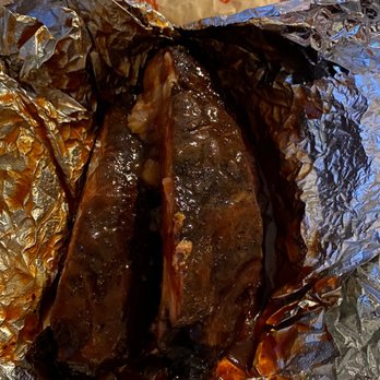 BubbaQue's - Was given 4 pieces of sticky ribs - Barbeque Near Me - Sun City Center, Florida BubbaQue's - Was given 4 pieces of sticky ribs - Barbeque Near Me - Sun City Center, Florida