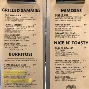 Sunflower Cafe - Food menu - Cafes Near Me - Lawrence, Kansas