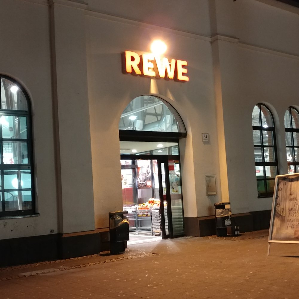REWE - Entrance to REWE in Frankfurt - Grocery Near Me - Frankfurt, HE REWE - Entrance to REWE in Frankfurt - Grocery Near Me - Frankfurt, HE