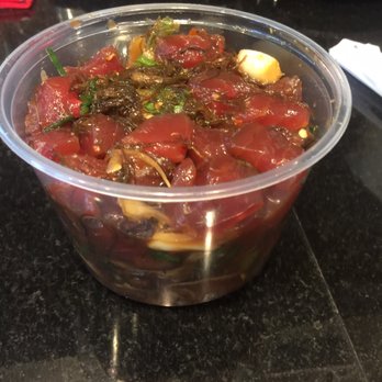 Jus' Poke - Hawaiian Chili Pepper Poke (about a pound $23) - Hawaiian Near Me - Redondo Beach, California