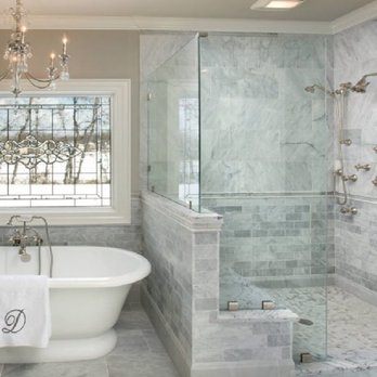 Granite & More Remodeling and Design - a bathtub and shower - Flooring Near Me - Frisco, Texas Granite & More Remodeling and Design - a bathtub and shower - Flooring Near Me - Frisco, Texas