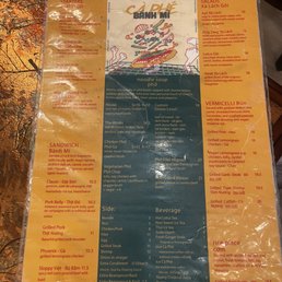 Menu Menu