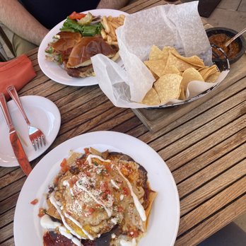 Fuego - Burger  and chips & salsa - Mexican Near Me - Long Beach, California