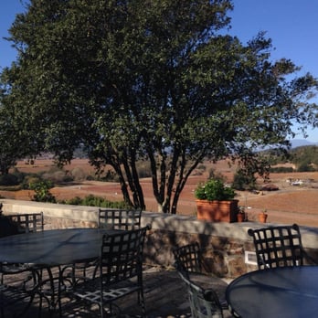 Silverado Vineyards - 2nd Floor Outdoor Patio Area - Wineries Near Me - Napa, California