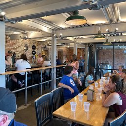 Inside tap room