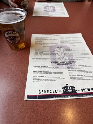 Menu photo 3 Genesee Brewing Company Rochester, NY Menu photo 3 Genesee Brewing Company Rochester, NY