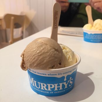 Murphy's Ice Cream - Medium cup of Irish Coffee and Dingle Sea Salt - Ice Cream & Frozen Yogurt Near Me - Dingle, Kentucky