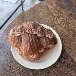 The Chat and Chew Cafe - Tiramisu croissant
