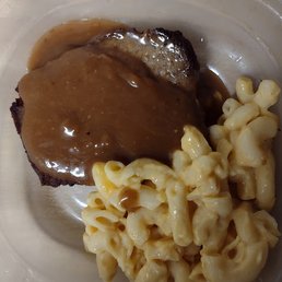 Iron City meatloaf and mac & cheese.