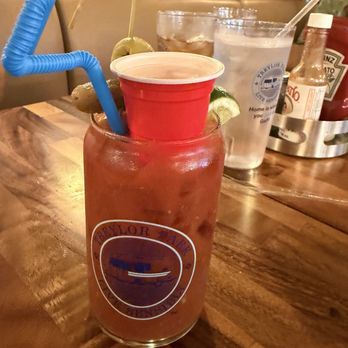Treylor Park - Hitch - Pickle back Bloody Mary - New American Near Me - Savannah, Georgia Treylor Park - Hitch - Pickle back Bloody Mary - New American Near Me - Savannah, Georgia