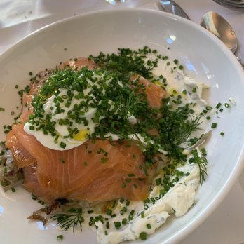 Lockbox - Salmon/Latkes/Poached Egg - Southern Near Me - Lexington, Kentucky Lockbox - Salmon/Latkes/Poached Egg - Southern Near Me - Lexington, Kentucky