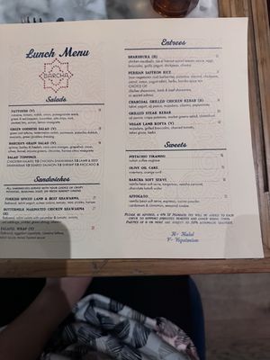 Menu photo 2 Barcha San Francisco, CA