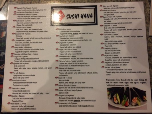 Menu photo 6 Sushi Hana Tigard, OR Menu photo 6 Sushi Hana Tigard, OR