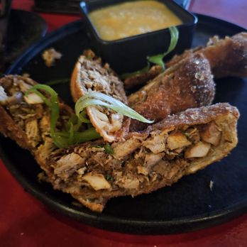 M.Bird - Jerk chicken eggrolls - Cocktail Bars Near Me - Tampa, Florida M.Bird - Jerk chicken eggrolls - Cocktail Bars Near Me - Tampa, Florida