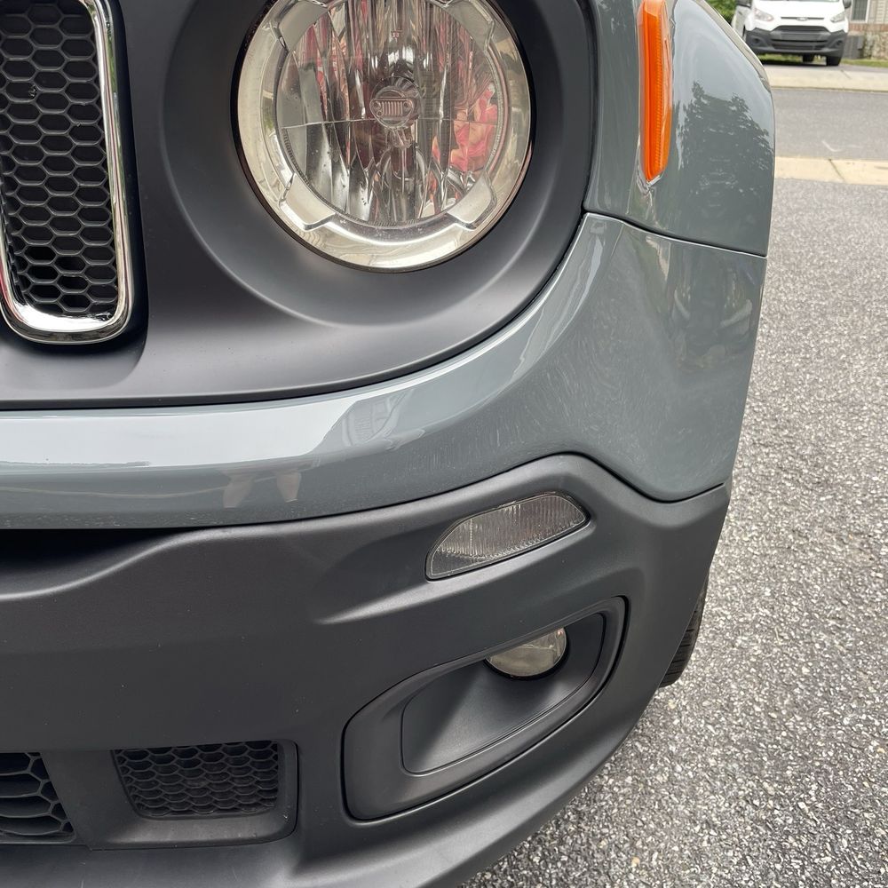 After: Headlight repair