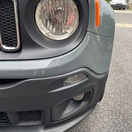 After: Headlight repair